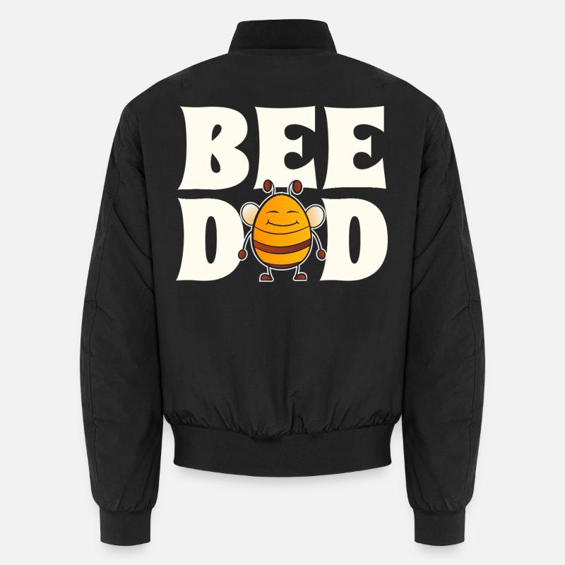 Bee Dad Beekeeper Unisex Bomber Jacket