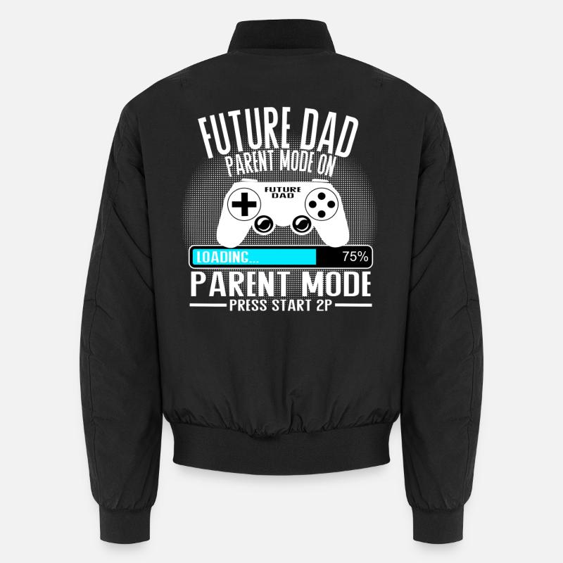 Future Dad – Parent Mode On Unisex Bomberjacke