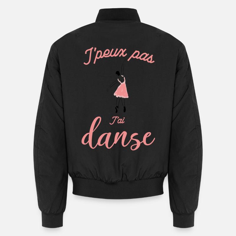 Jpeux pas J'ai Danse - Bomber unisexe - noir