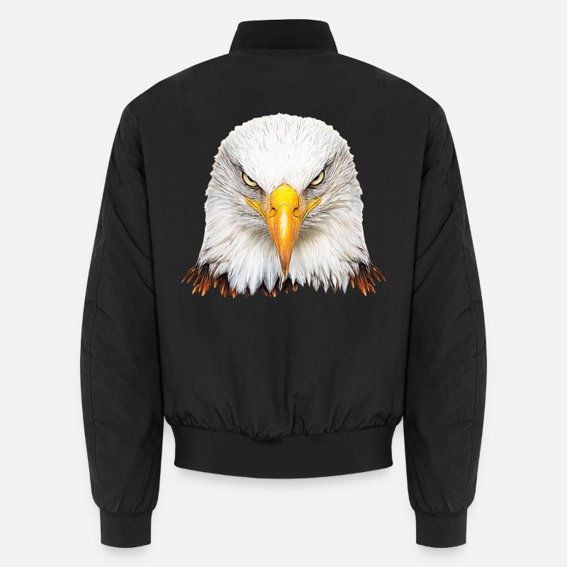 Pygargue à tête blanche Bomber unisexe