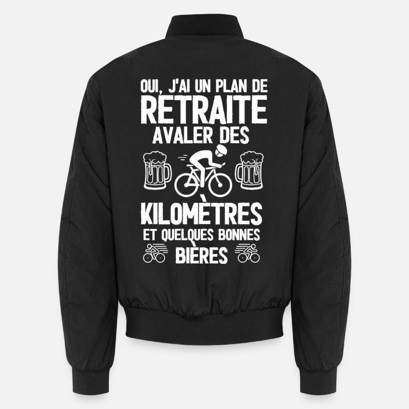 Plan de retraite: vélos et bières Bomber unisexe
