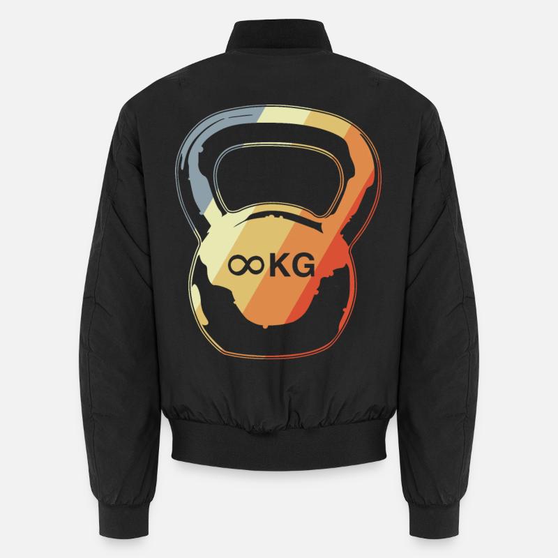 Kugelhantel - Unisex Bomberjacke - Schwarz