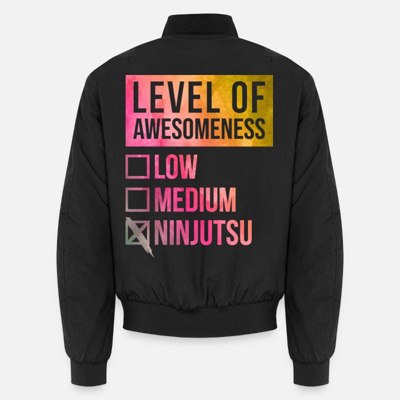 Ninjutsu - Unisex Bomber Jacket - black