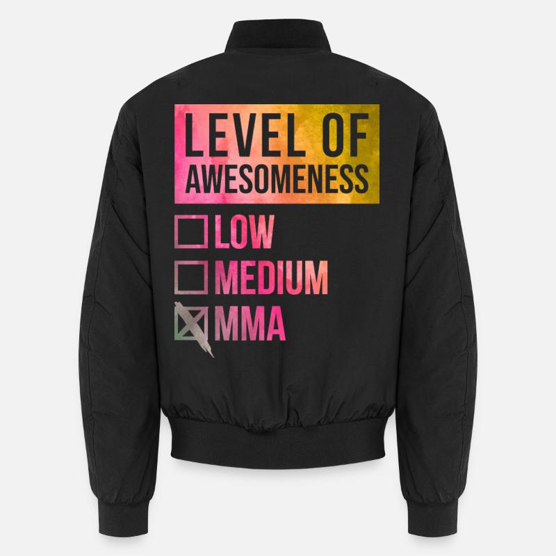 MMA - Bomber unisexe - noir