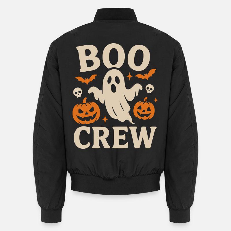 Boo Crew Halloween Bomber unisexe