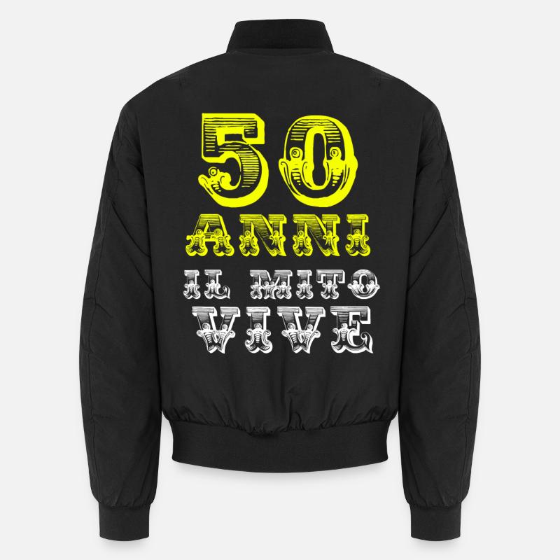 50 years Unisex Bomber Jacket