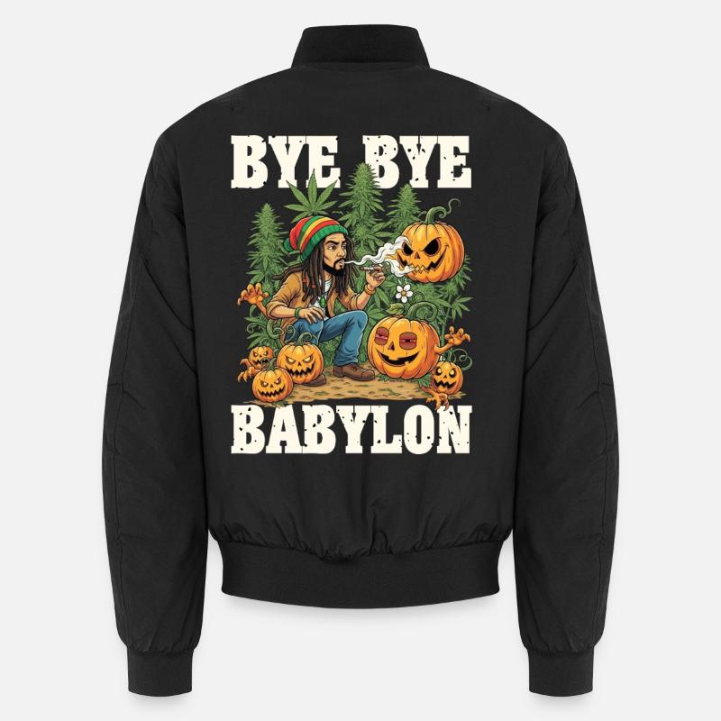 Herbe d’Halloween Bomber unisexe