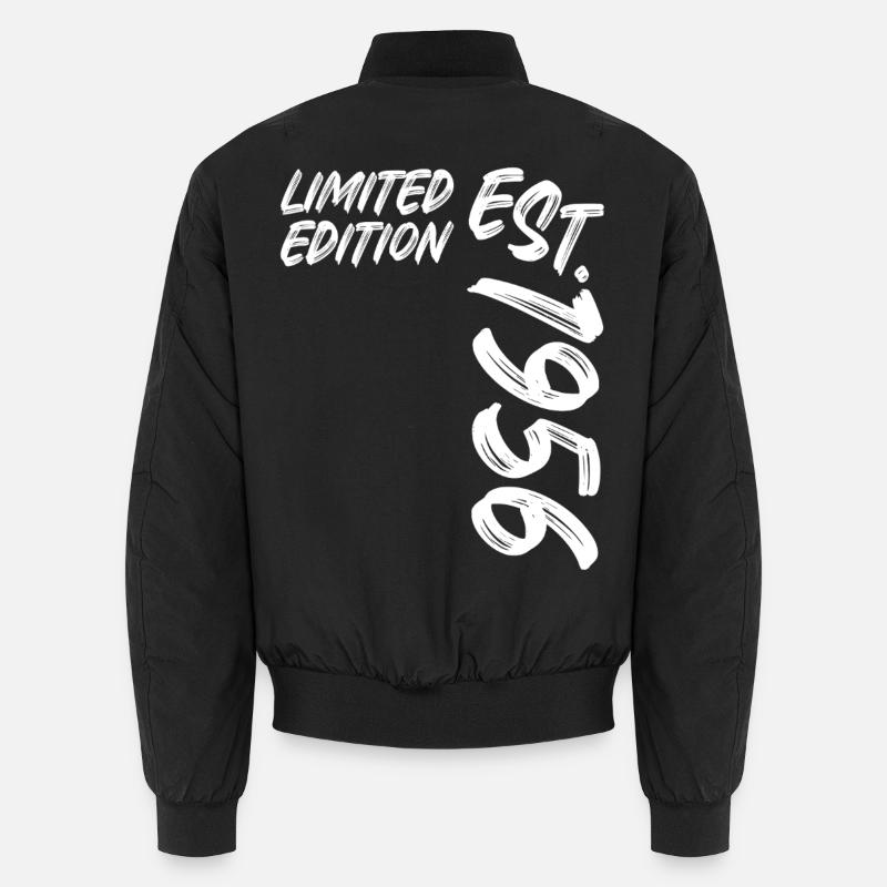 Limited Edition Est. 1956 - Unisex Bomber Jacket - black