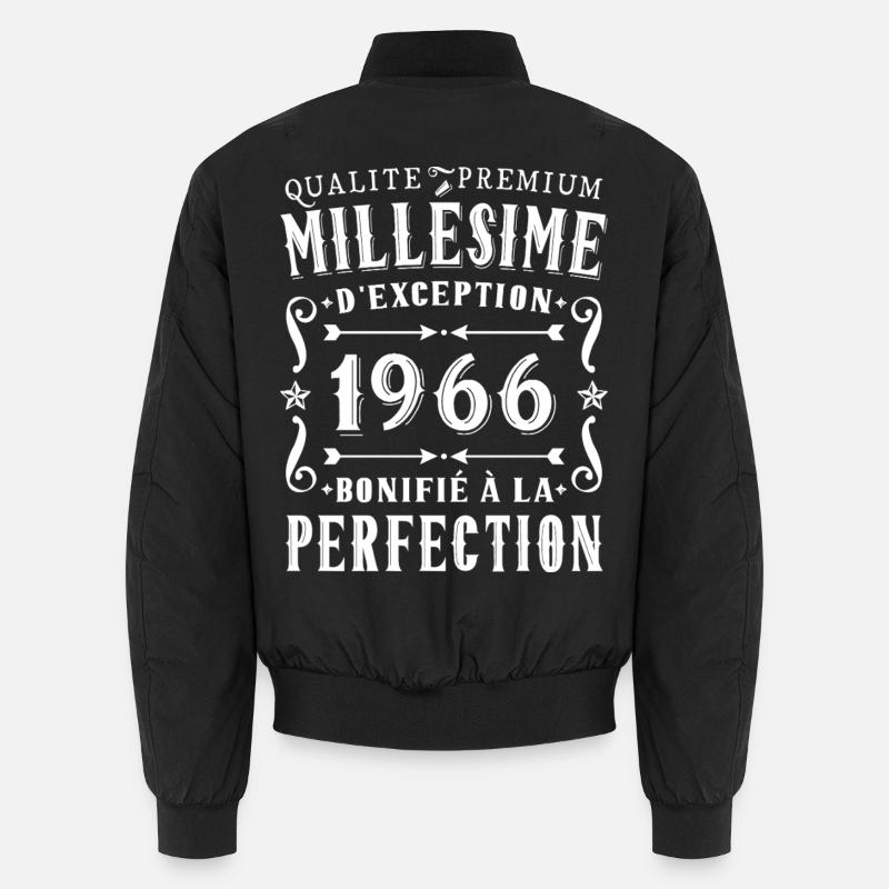 60 Year Anniversary Vintage 1966 Party Gift Unisex Bomber Jacket