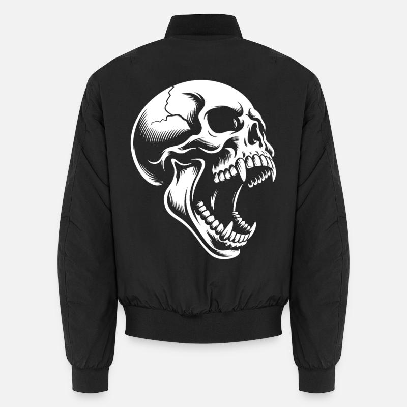 Le Crâne Hurlant Bomber unisexe