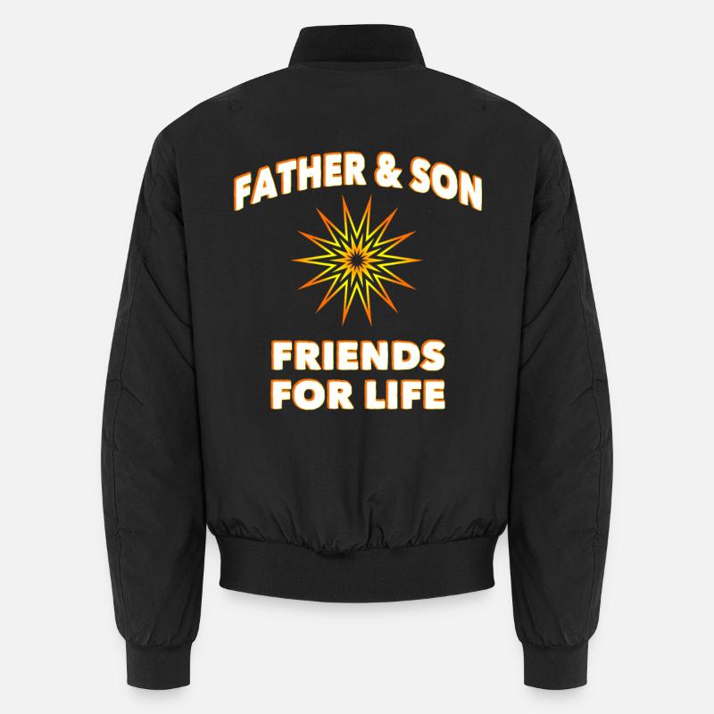 Father & son Unisex Bomber Jacket