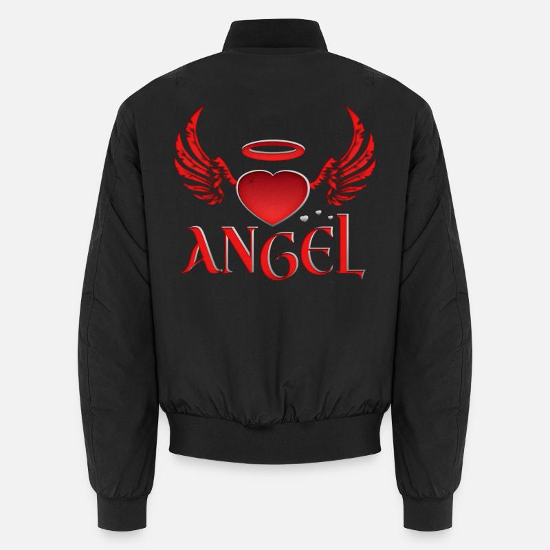 Engel & Teufel - Unisex Bomberjacke - Schwarz