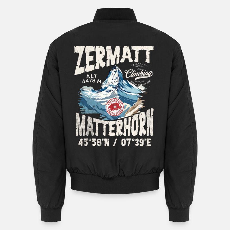 Zermatter Klettern 3 Unisex Bomberjacke