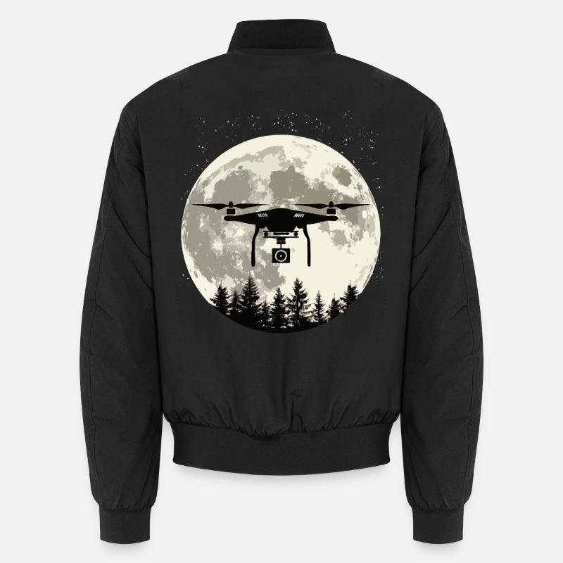 Drone Pleine Lune Bomber unisexe