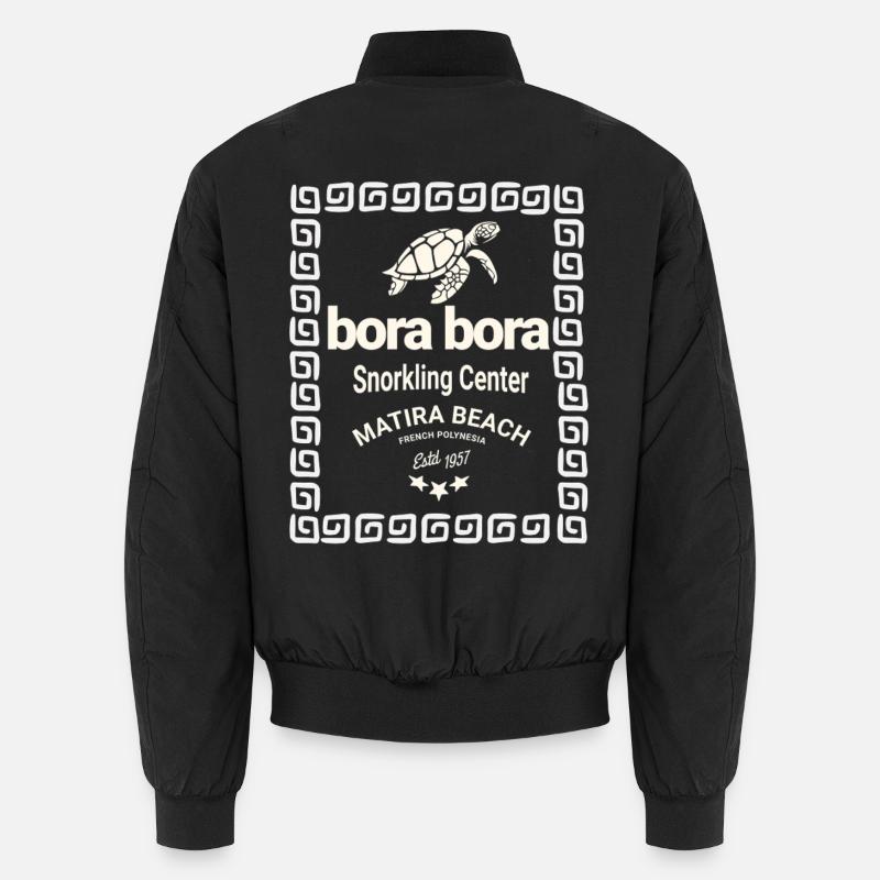 Logo Bora Bora Centre Plongée Bomber unisexe