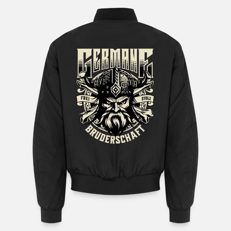Nordische Bruderschaft Germane Unisex Bomberjacke