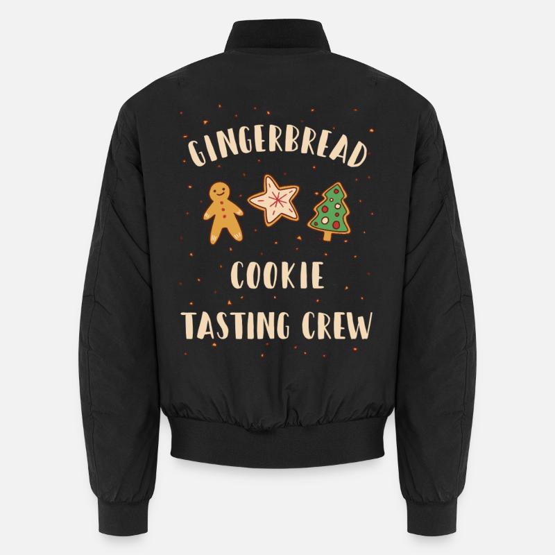 Gingerbread Cookie Tasting Crew Unisex Bomber Jacket