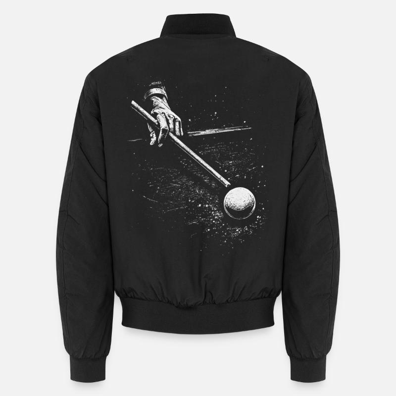 Billiard Player Hand Pool Snooker Carom Unisex Bomber Jacket