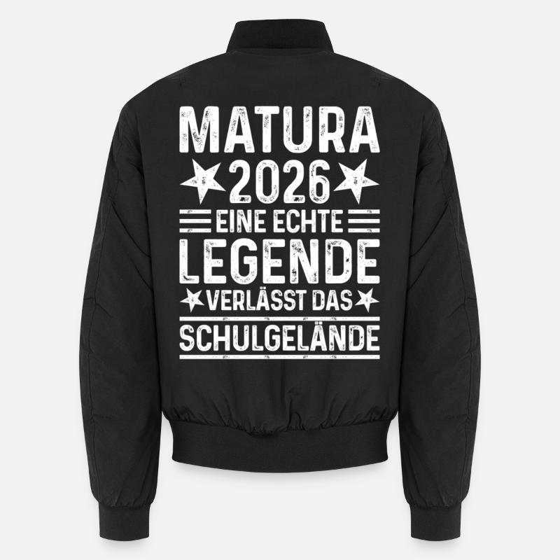 Matura 2026 : Une légende quitte l’enceinte de l’école Bomber unisexe