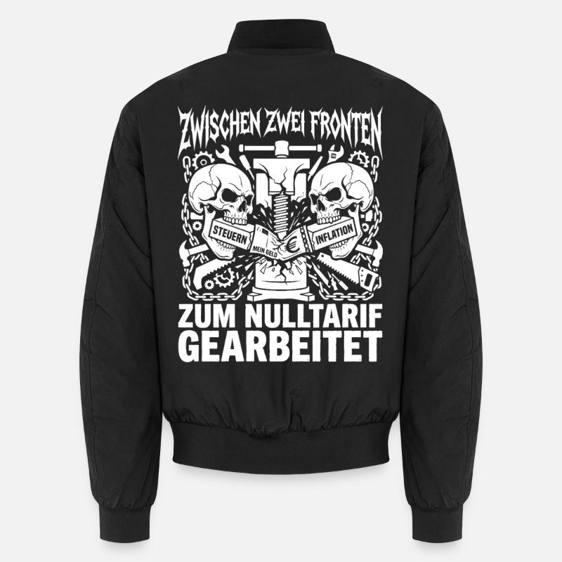 Between two fronts: taxes, inflation, screwing Unisex Bomber Jacket