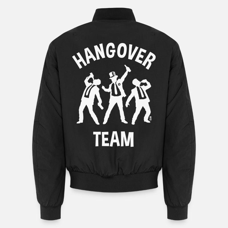 Équipe Hangover (Bière pour enterrement de vie de garçon / W) Bomber unisexe