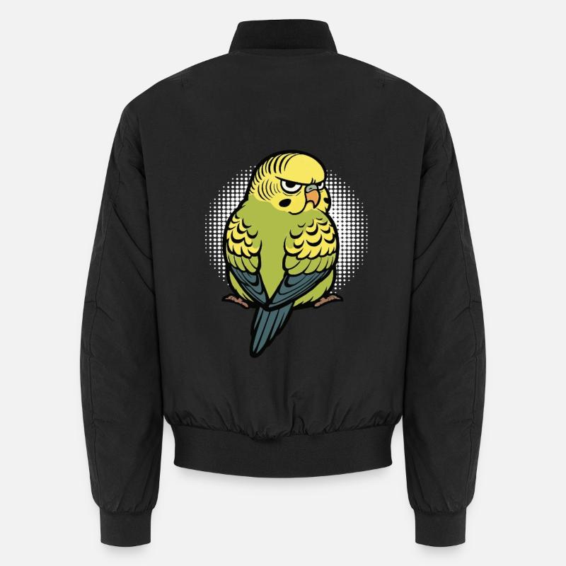 Budgerigars Budgie Owners Budgies Unisex Bomber Jacket