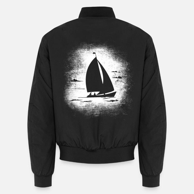 Sailing - Sailboat Unisex Bomber Jacket