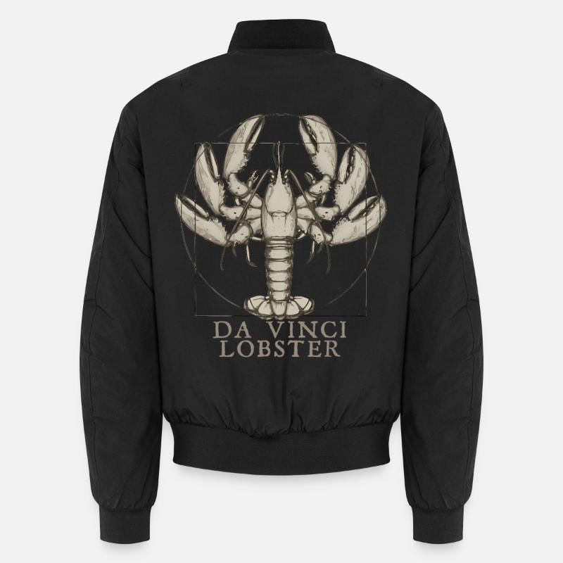 Da Vinci's Lobster Unisex Bomber Jacket