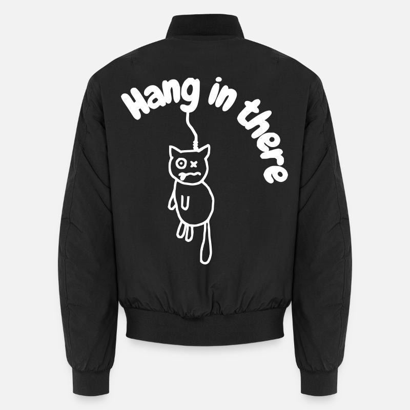 Hanginthere4 - Unisex Bomberjacke - Schwarz