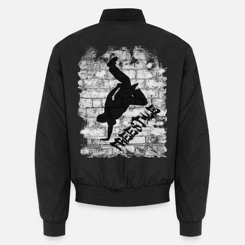 Nage libre - Bomber unisexe - noir