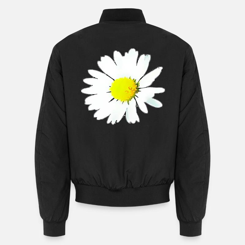Fleur - Marguerite Bomber unisexe
