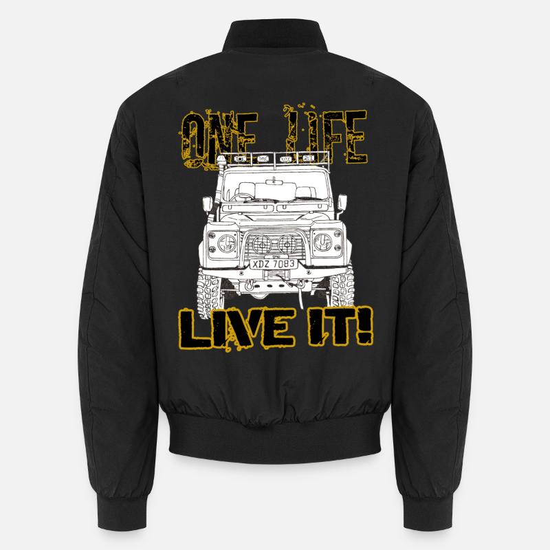 Defender one life live it Bomber unisexe