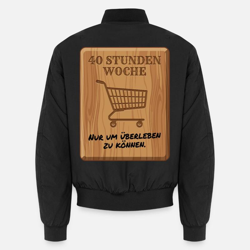 40_Stunden_Woche Unisex Bomber Jacket