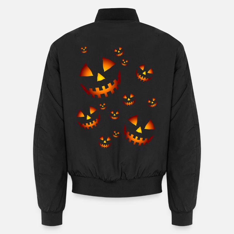 Les citrouilles lumineuses - Bomber unisexe - noir
