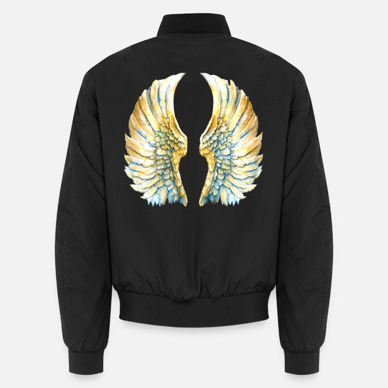 Engelsflügel Unisex Bomberjacke