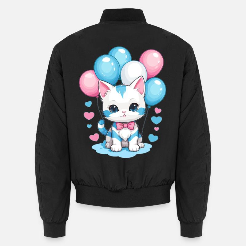 Mignon bébé chat Bomber unisexe