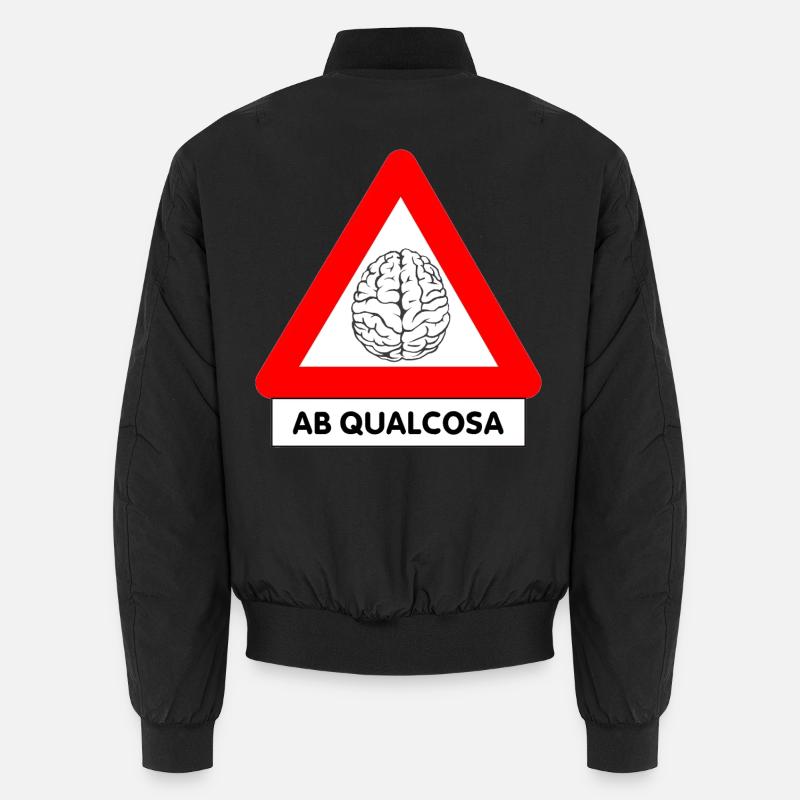AB Something - Unisex Bomber Jacket - black
