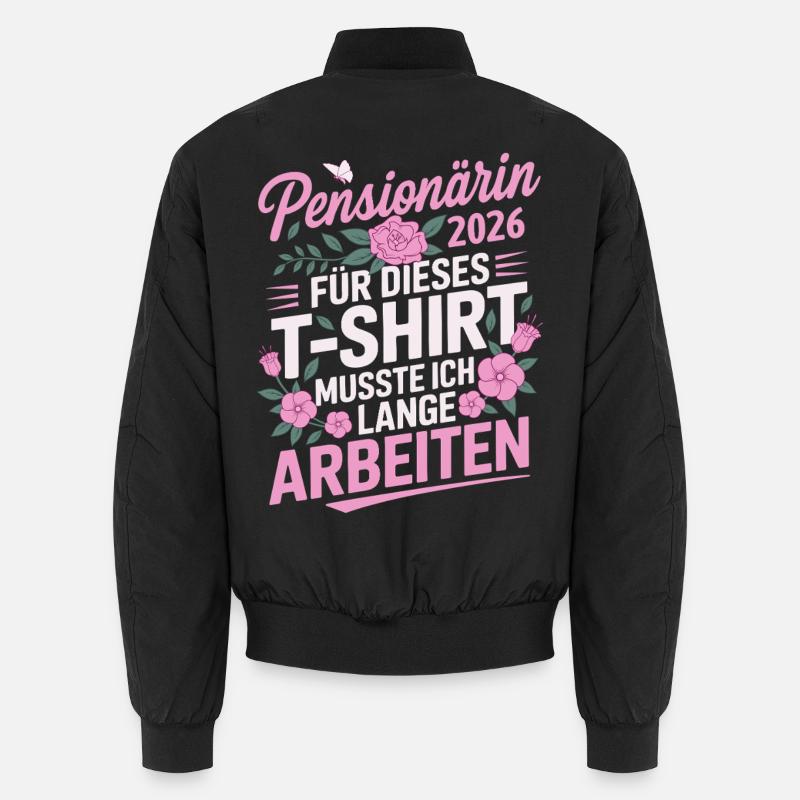 Retraité 2026 Bomber unisexe