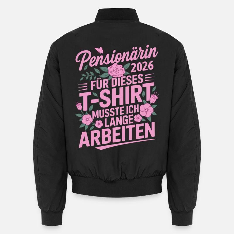 Retraité 2026 Bomber unisexe