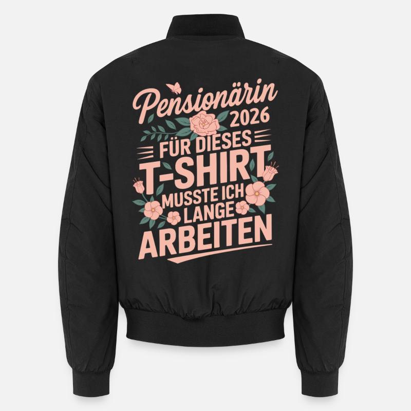 Unisex Bomber Jacket