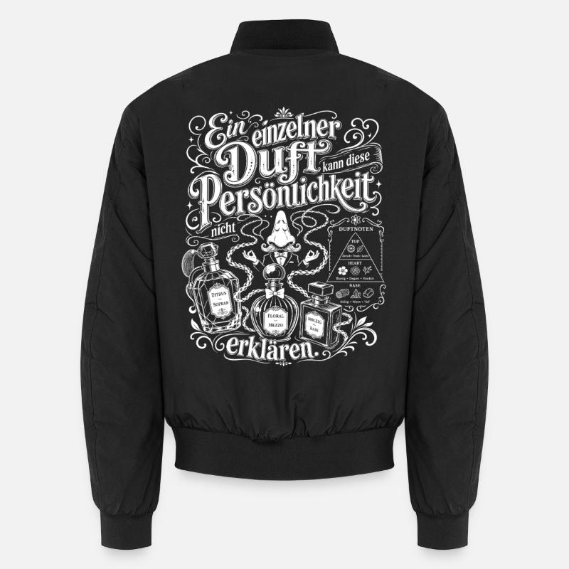 Ein Duft reicht nicht - Unisex Bomberjacke - Schwarz
