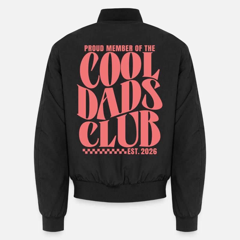 Cool Dads Club - Werdender Papa 2026 Geschenk Unisex Bomberjacke