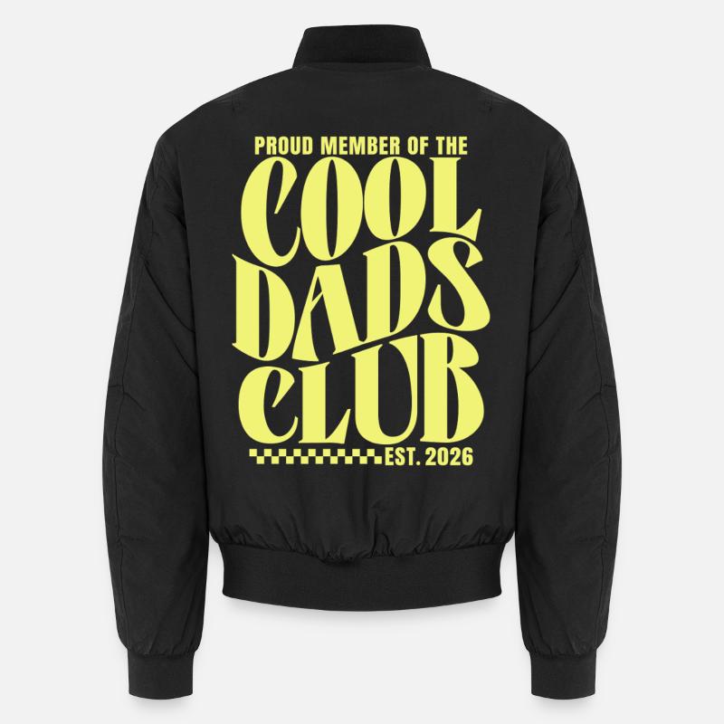 Cool Dads Club - Werdender Papa 2026 Geschenk Unisex Bomberjacke