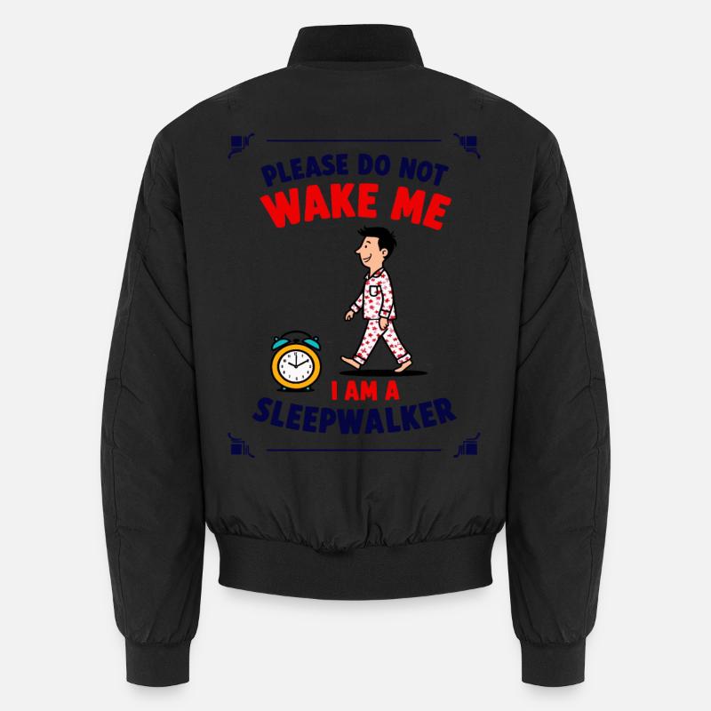 Sleepwalker - Unisex Bomber Jacket - black