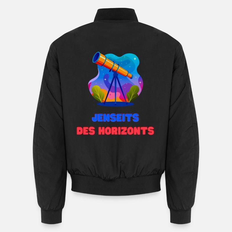 Beyond the horizon Unisex Bomber Jacket