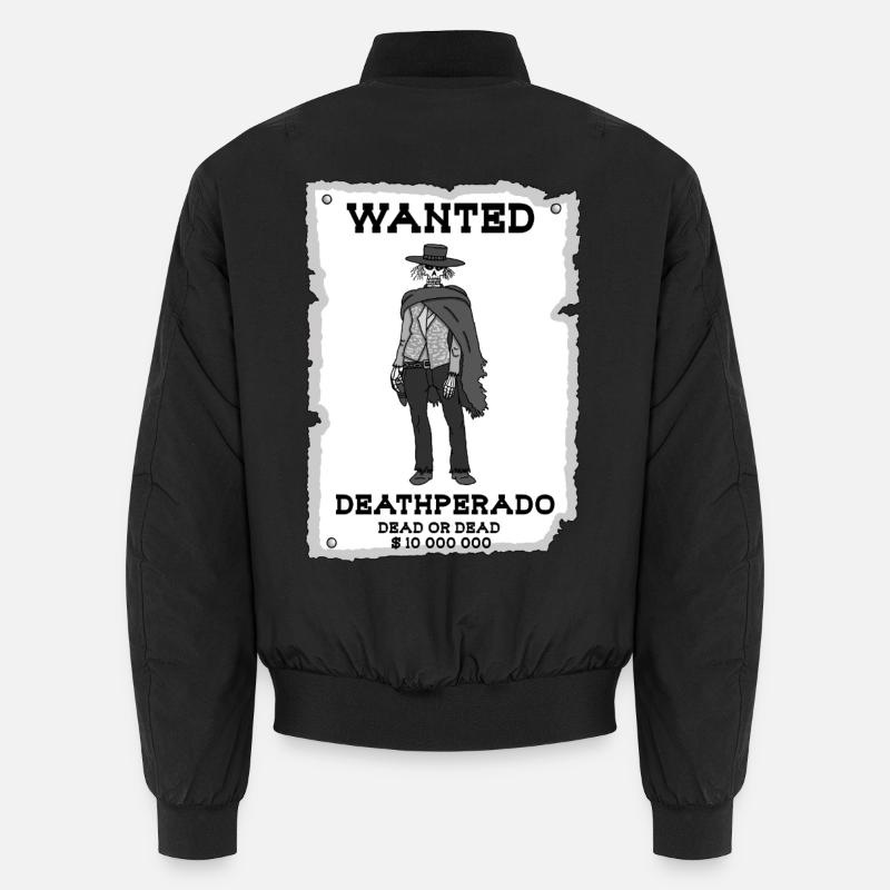 Skeleton Cowboy Unisex Bomber Jacket