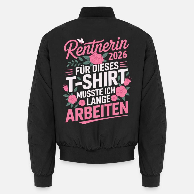 Rentnerin 2026  Unisex Bomberjacke