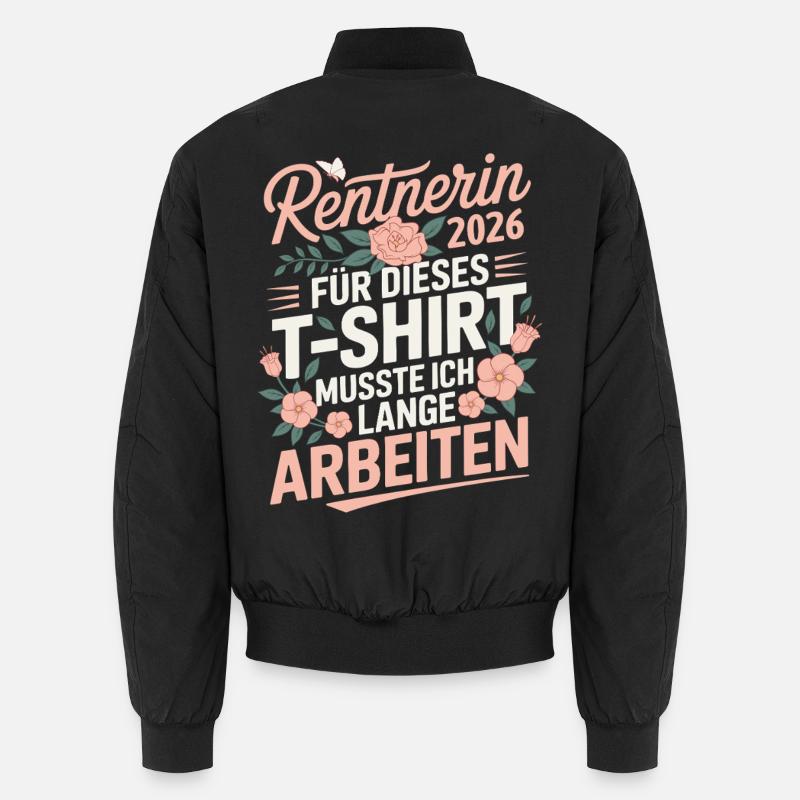 Rentnerin 2026 Unisex Bomberjacke