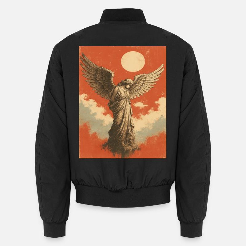 Ange avec Lune Bomber unisexe