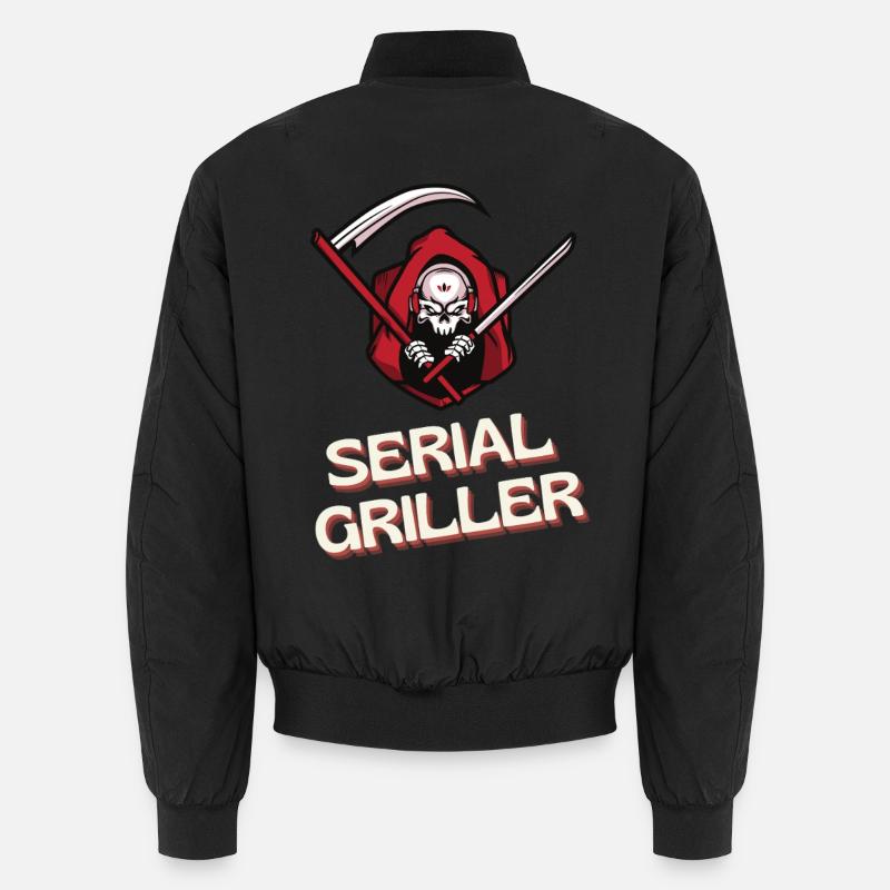 Seriengriller Unisex Bomberjacke
